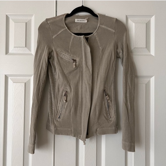Isabel Marant Etoile sz EU 36 sz 6 twilight whimsigoth moto zip jacket designer - Picture 1 of 15